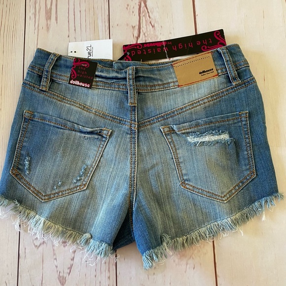 Dollhouse Shorts Nwt Dollhouse High Waisted Denim Jean Shorts